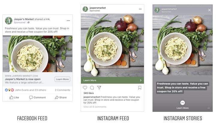 Instagram廣告格式